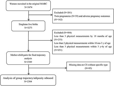 Frontiers Sex Specific Association Between Elective Cesarean Section